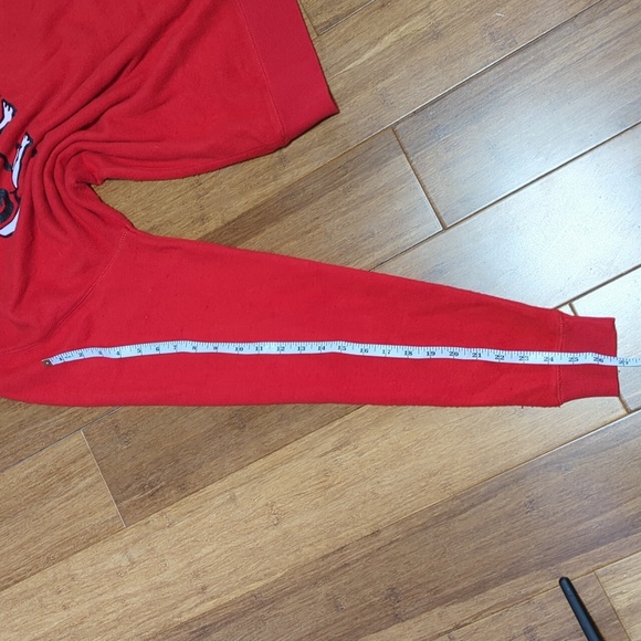 Chicka-D Georgia Bulldogs Home Base Crew Inside Out Sweatshirt - Picture 7 of 10